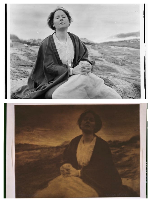 The heritage of motherhood, by Gertrude Käsebier, 1904. Photographs courtesy  Library of Congress Prints and Photographs Division Washington, D.C.